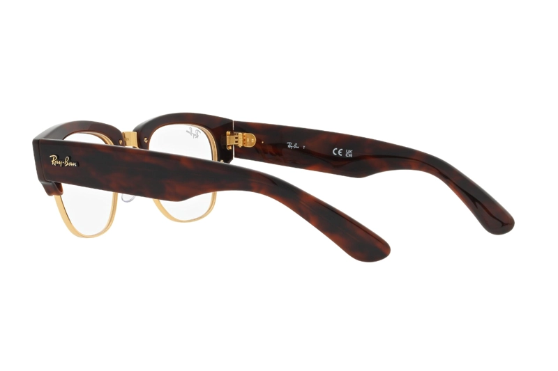 LENTES RAY-BAN ÓPTICOS MEGA CLUBMASTER MOCK TORTOISE ON ARISTA ÓPTICAL - 5