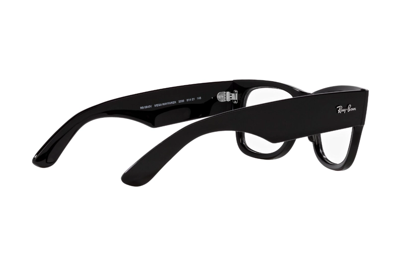 LENTES RAY-BAN ÓPTICOS MEGA WAYFARER BLACK ÓPTICAL - 9