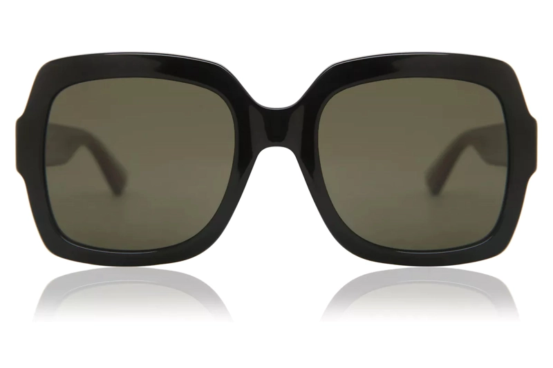 LENTES SOL GUCCI SHINY BLACK - 2