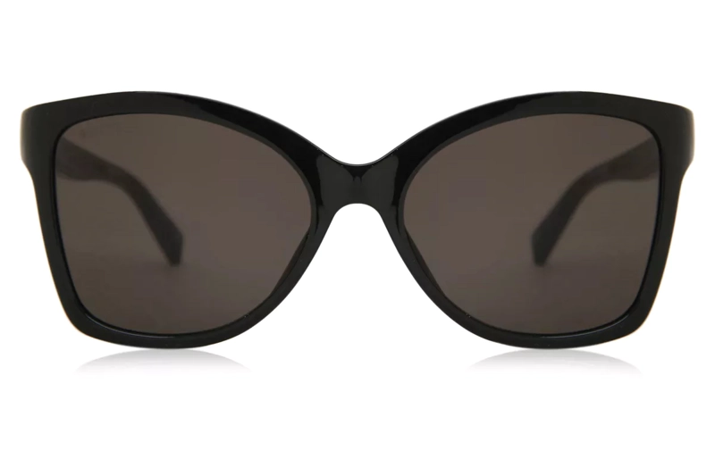 LENTES SOL BALENCIAGA SHINY BLACK - 2