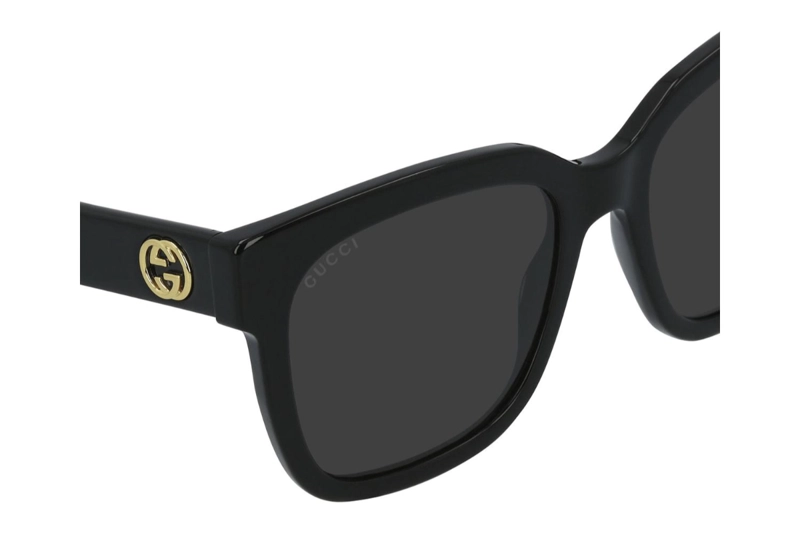 LENTES SOL GUCCI SHINY BLACK - 3