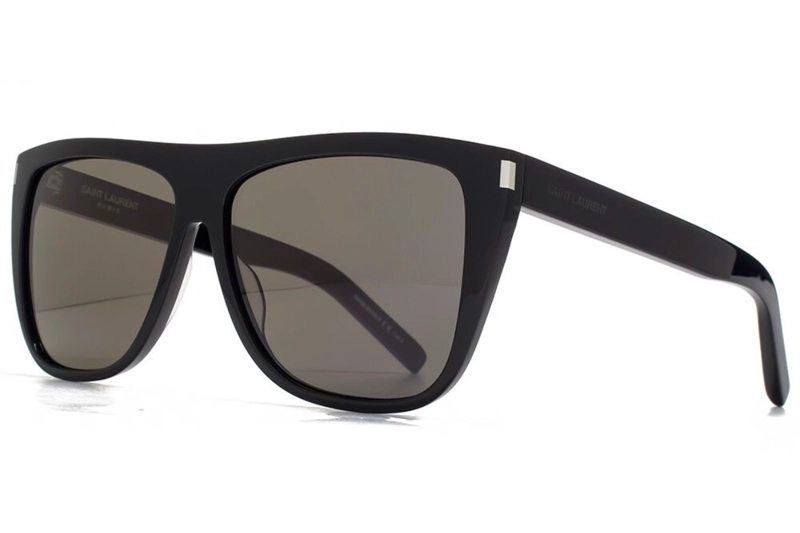LENTES SOL YVES SAINT LAURENT SHINY BLACK - 1