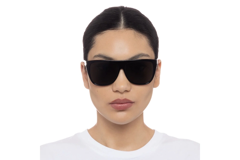LENTES SOL YVES SAINT LAURENT SHINY BLACK - 5
