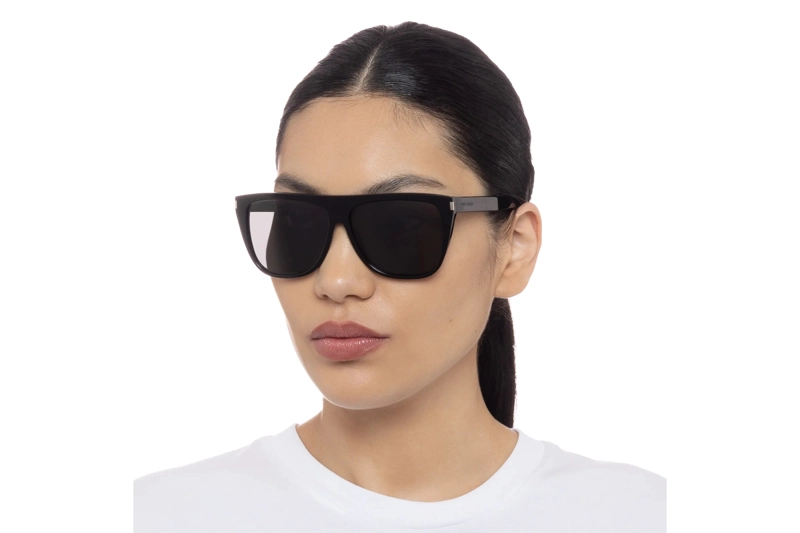 LENTES SOL YVES SAINT LAURENT SHINY BLACK - 7