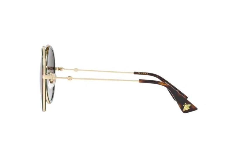 LENTES DE SOL DORADO GUCCI - 3