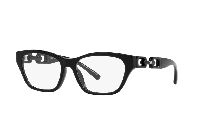LENTES EMPORIO ARMANI ÓPTICOS SHINY BLACK - 2