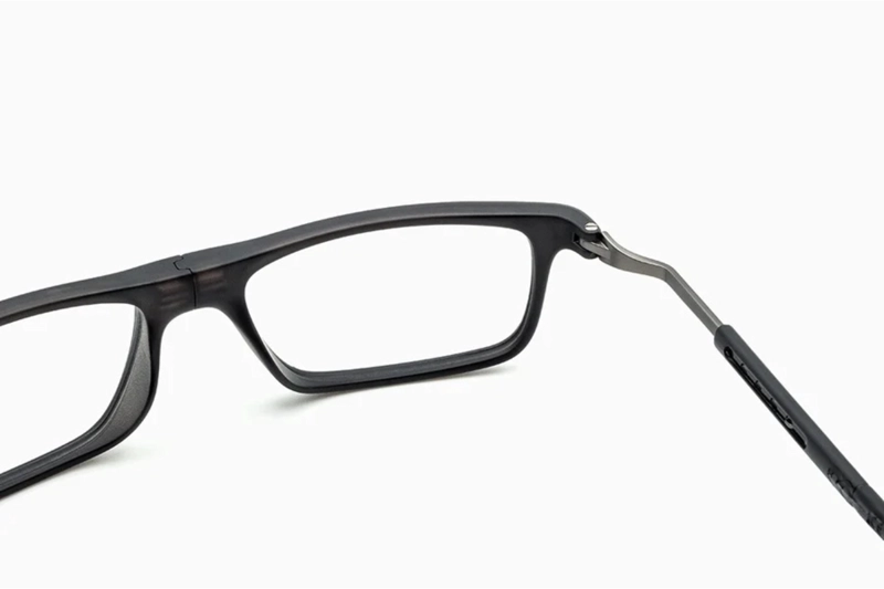 LENTES SLASTIK ÓPTICOS BODO NEGRO CON CLIP MAGNÉTICO - 4