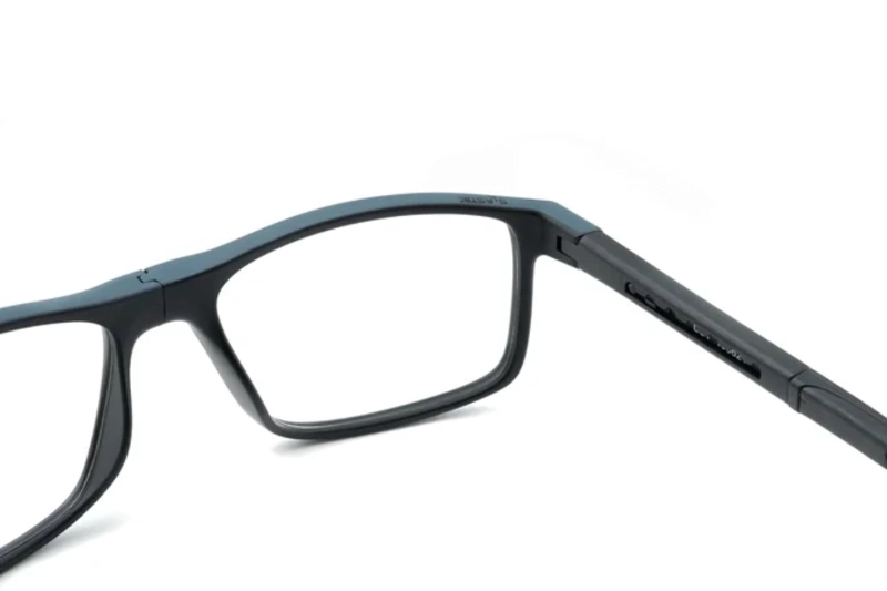 LENTES SLASTIK ÓPTICOS ACKNAR NEGRO CON CLIP MAGNÉTICO - 4