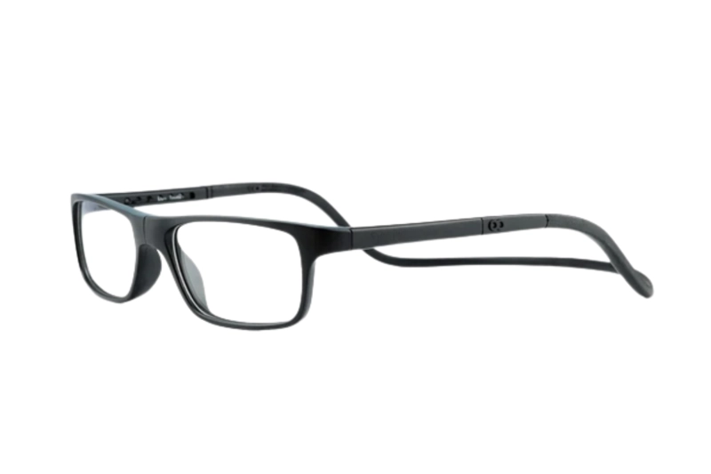 LENTES SLASTIK ÓPTICOS GREEDO NEGRO CON CLIP MAGNÉTICO - 1