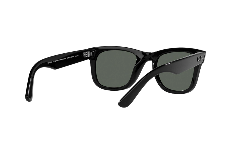 LENTES SOL RAY-BAN WAYFARER REVERSE NEGRO - 8