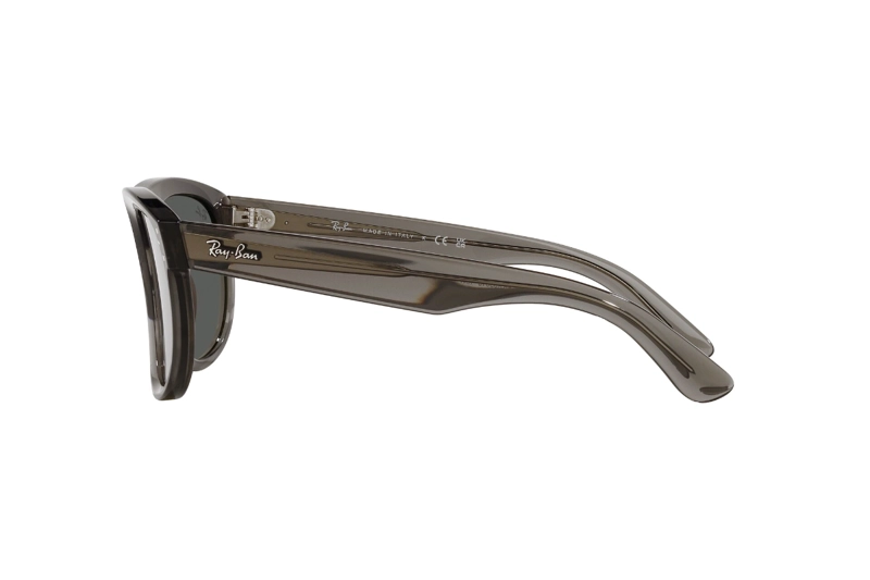 LENTES SOL RAY-BAN BOYFRIEND REVERSE TRANSPARENT DARK GREY ESPEJADOS - 4
