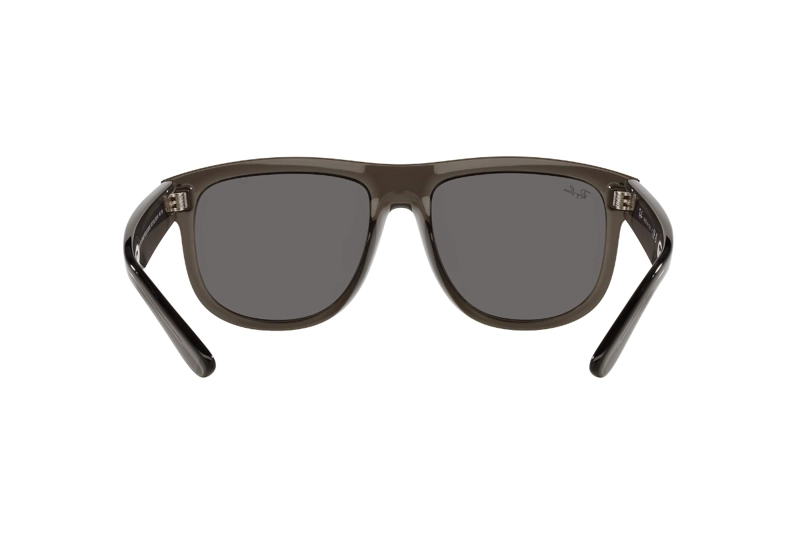 LENTES SOL RAY-BAN BOYFRIEND REVERSE TRANSPARENT DARK GREY ESPEJADOS - 7