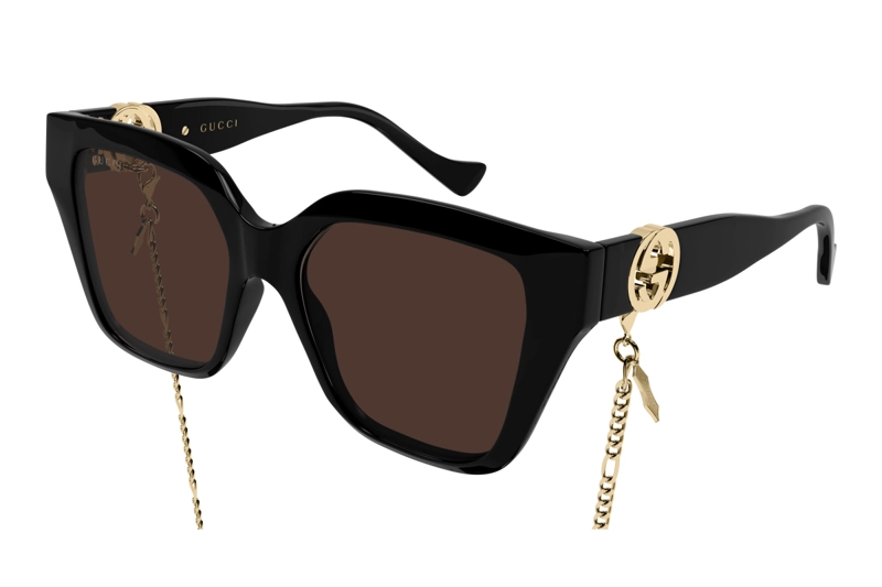 LENTES SOL GUCCI MATTE BLACK - 1