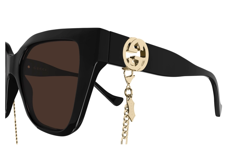 LENTES SOL GUCCI MATTE BLACK - 3