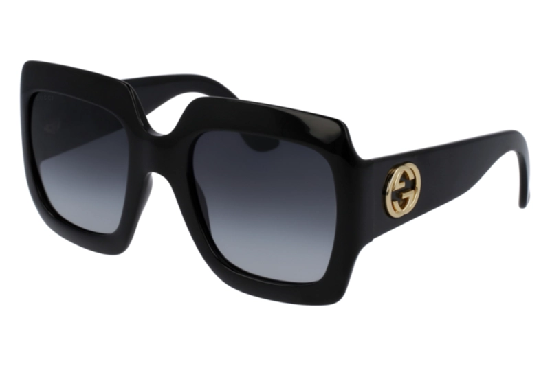 LENTES DE SOL NEGRO GUCCI - 1