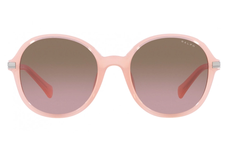 LENTES SOL RALPH LAUREN SHINY MILKY LIGHT ROSE - 1