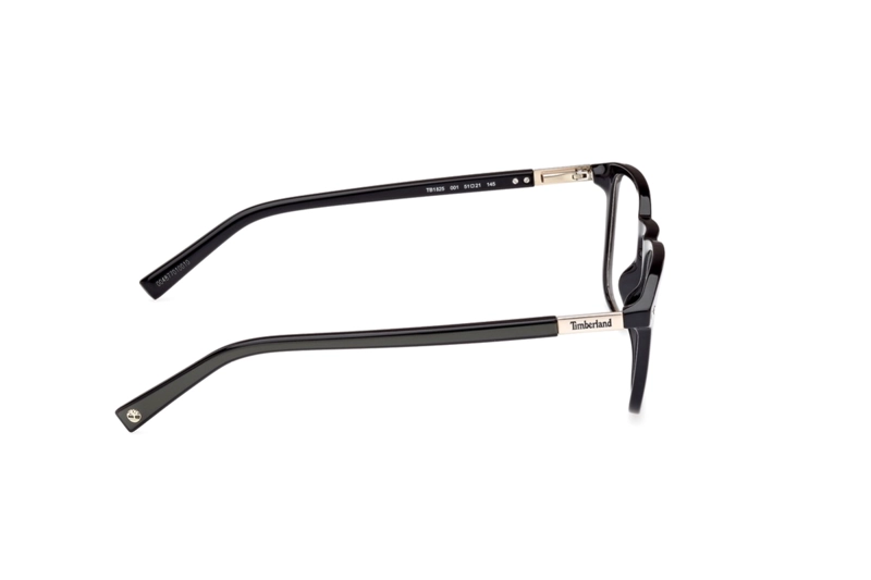 LENTES TIMBERLAND ÓPTICOS SHINY BLACK CON CLIP-ON - 7