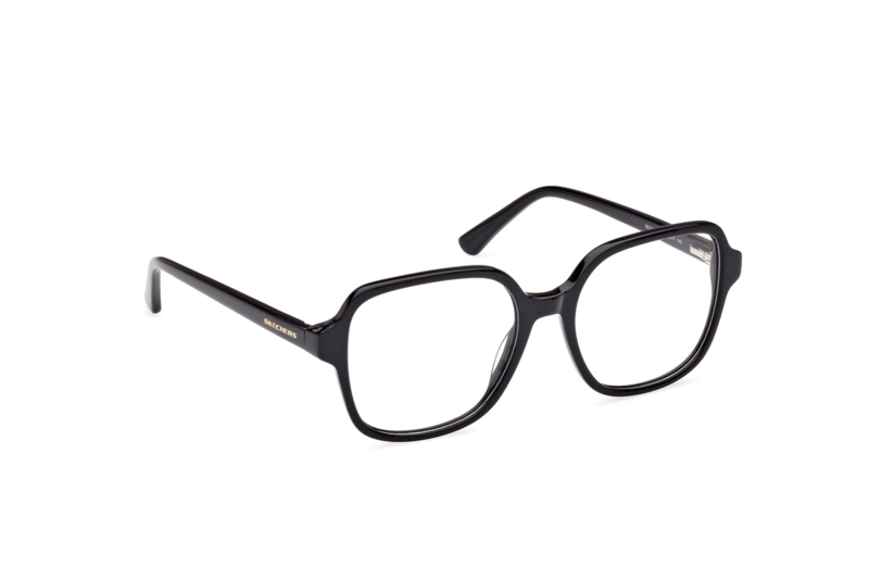 LENTES OPTICOS SHINY BLACK SKECHERS - 8