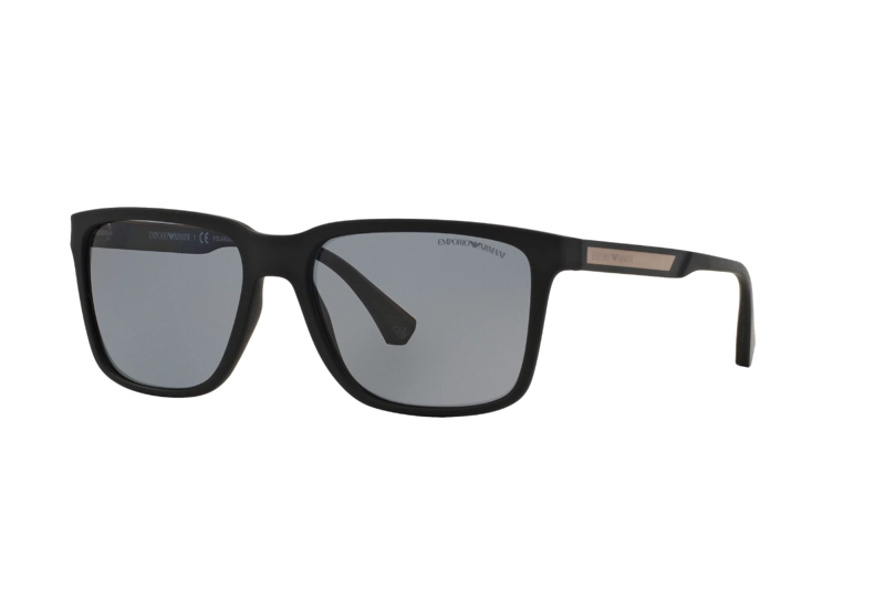 LENTES DE SOL BLACK MATTE POLARIZADOS EMPORIO ARMANI - 2