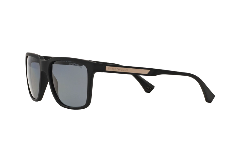 LENTES DE SOL BLACK MATTE POLARIZADOS EMPORIO ARMANI - 3