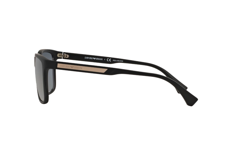 LENTES DE SOL BLACK MATTE POLARIZADOS EMPORIO ARMANI - 4