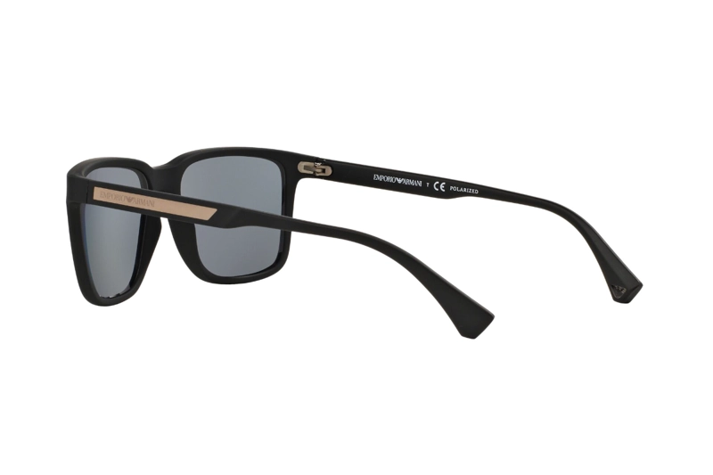 LENTES DE SOL BLACK MATTE POLARIZADOS EMPORIO ARMANI - 5