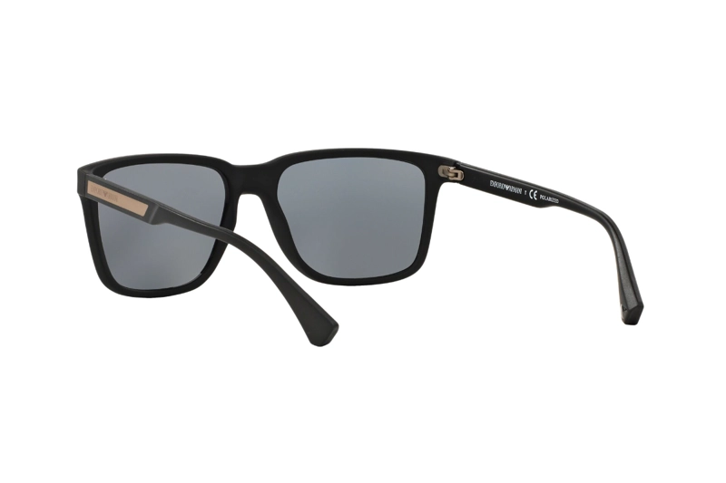 LENTES DE SOL BLACK MATTE POLARIZADOS EMPORIO ARMANI - 6