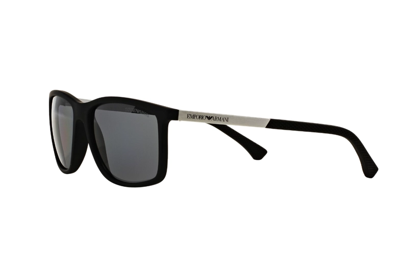 LENTES DE SOL BLACK MATTE POLARIZADOS EMPORIO ARMANI - 3