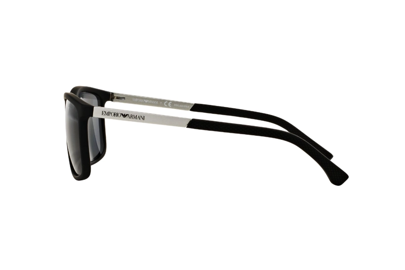 LENTES DE SOL BLACK MATTE POLARIZADOS EMPORIO ARMANI - 4