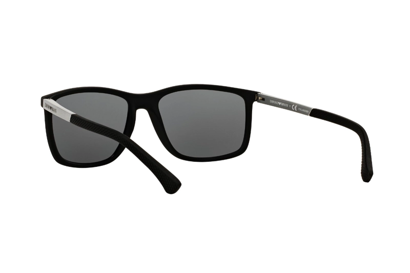 LENTES DE SOL BLACK MATTE POLARIZADOS EMPORIO ARMANI - 6