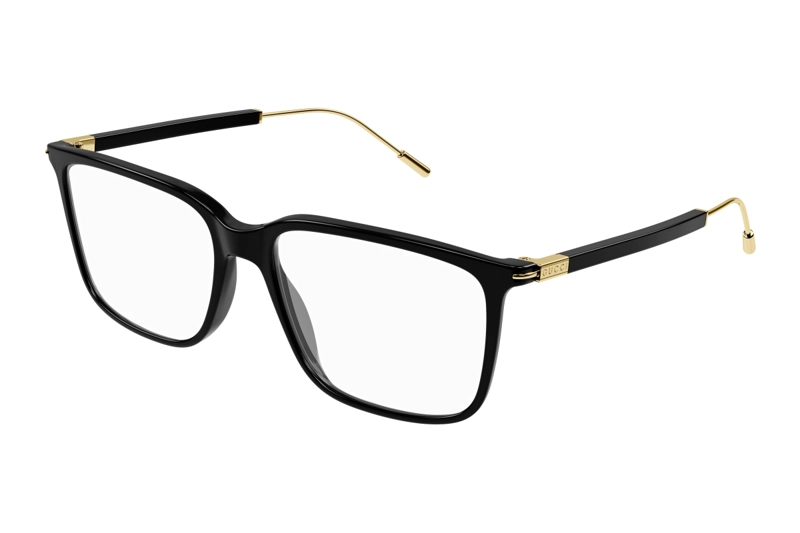 LENTES GUCCI ÓPTICOS SHINY BLACK - 1