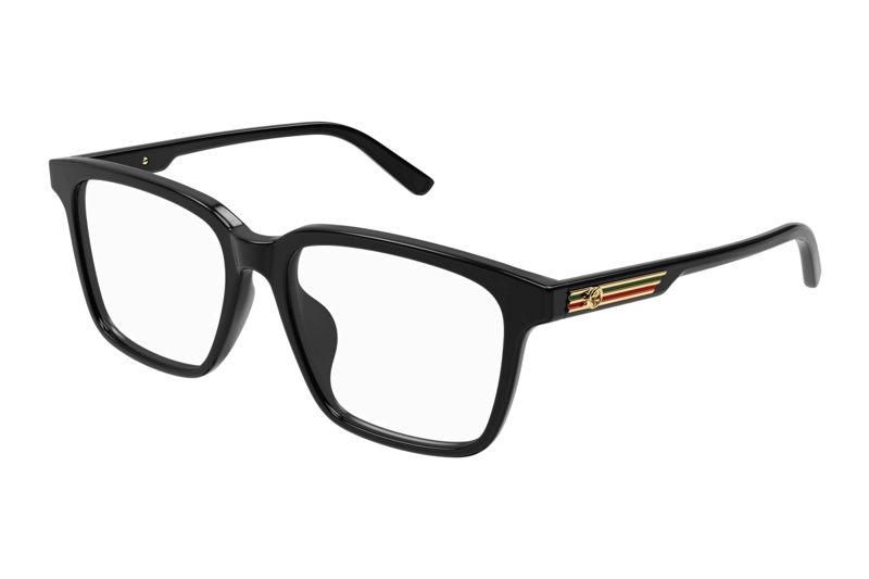 LENTES OPTICOS SHINY BLACK GUCCI - 1