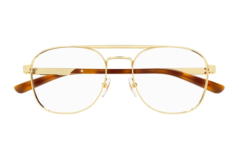 LENTES GUCCI ÓPTICOS DORADO - 2