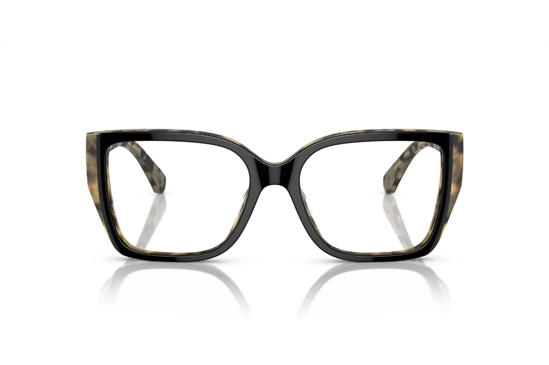 LENTES MICHAEL KORS ÓPTICOS CASTELLO BLACK POLISHED - 1