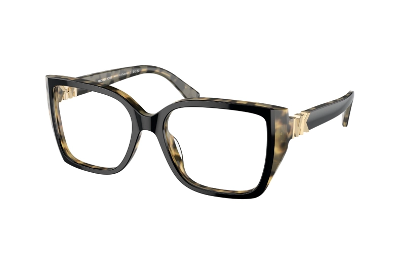 LENTES MICHAEL KORS ÓPTICOS CASTELLO BLACK POLISHED - 2