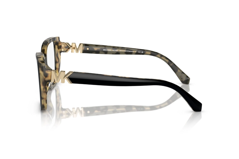 LENTES MICHAEL KORS ÓPTICOS CASTELLO BLACK POLISHED - 3