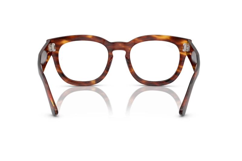 LENTES RAY-BAN ÓPTICOS MEGA HAWKEYE STRIPED HAVANA ÓPTICAL - 4