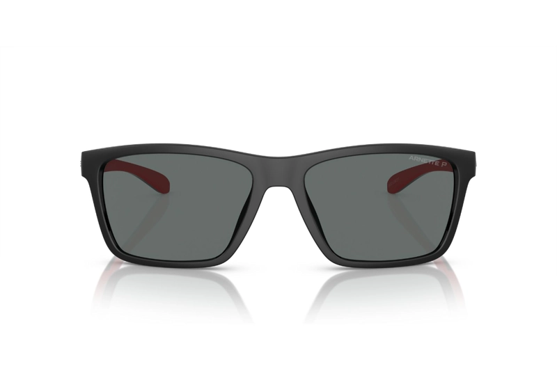 LENTES DE SOL MIDDLEMIST BLACK POLISHED POLARIZADOS SUSTENTABLE ARNETTE - 1