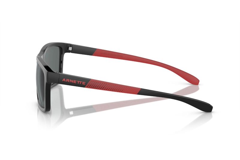 LENTES DE SOL MIDDLEMIST BLACK POLISHED POLARIZADOS SUSTENTABLE ARNETTE - 3