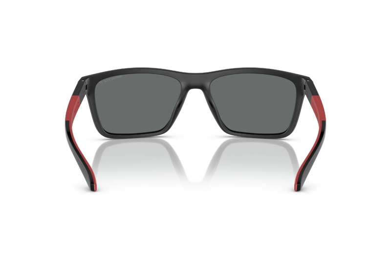 LENTES DE SOL MIDDLEMIST BLACK POLISHED POLARIZADOS SUSTENTABLE ARNETTE - 4