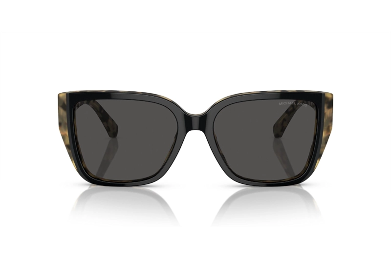LENTES SOL MICHAEL KORS ACADIA BLACK POLISHED - 1