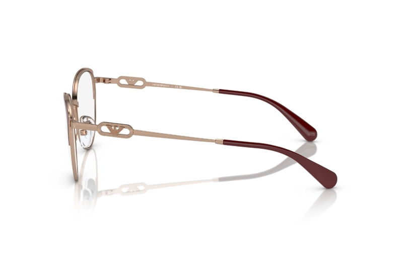 LENTES EMPORIO ARMANI ÓPTICOS PURPLE/REDDISH POLISHED - 3
