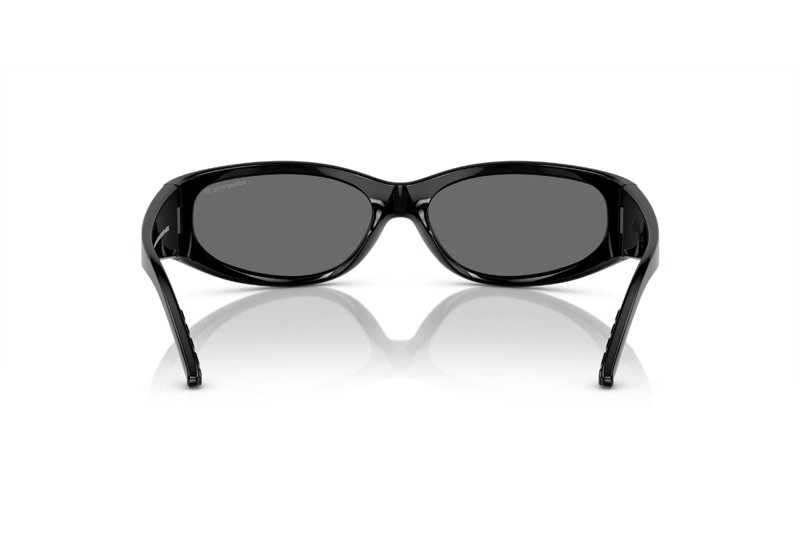 LENTES DE SOL CATFISH BLACK POLISHED POLARIZADOS SUSTENTABLE ARNETTE - 4