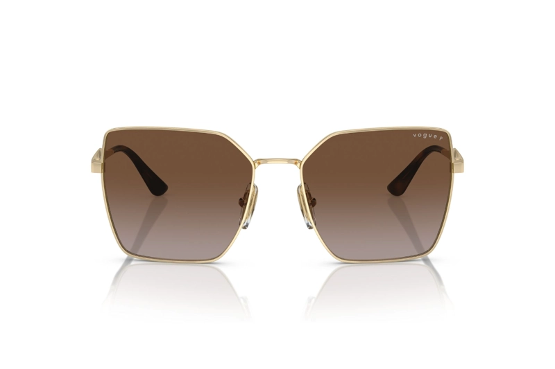 LENTES SOL VOGUE PALE GOLD POLARIZADOS EYEWEAR - 1