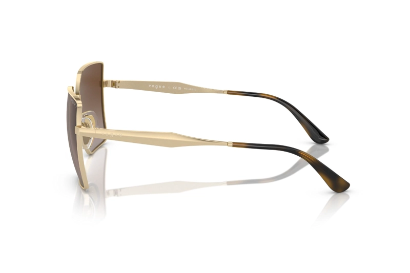 LENTES SOL VOGUE PALE GOLD POLARIZADOS EYEWEAR - 3