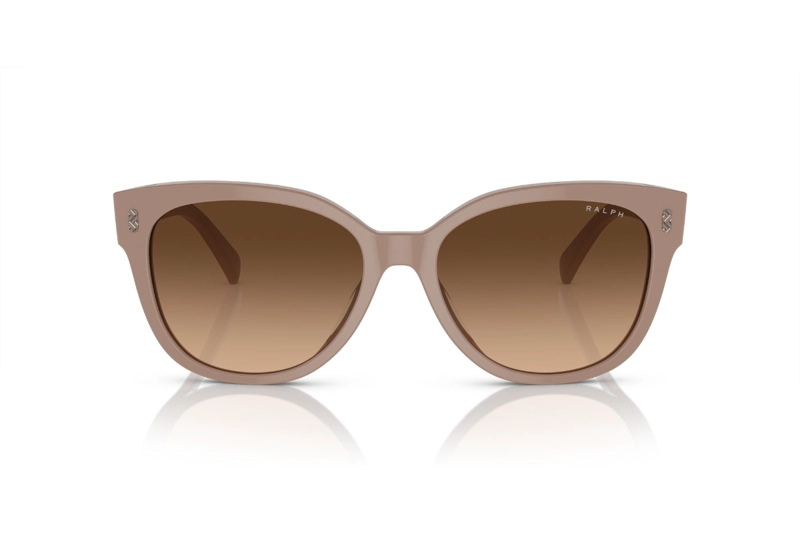 LENTES SOL RALPH LAUREN SHINY SOLID BEIGE - 1