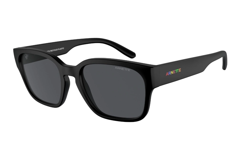 LENTES SOL ARNETTE HAMIE BLACK MATTE SUSTENTABLE - 2