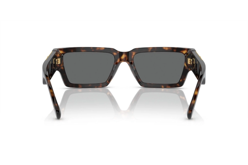 LENTES SOL VERSACE MEDUSA DECO HAVANA - 4