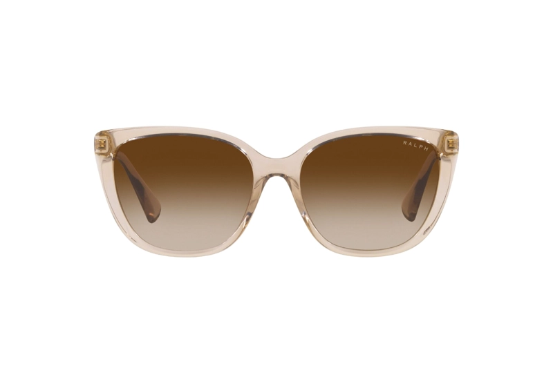 LENTES SOL RALPH LAUREN SHINY TRANSPARENT BROWN - 1