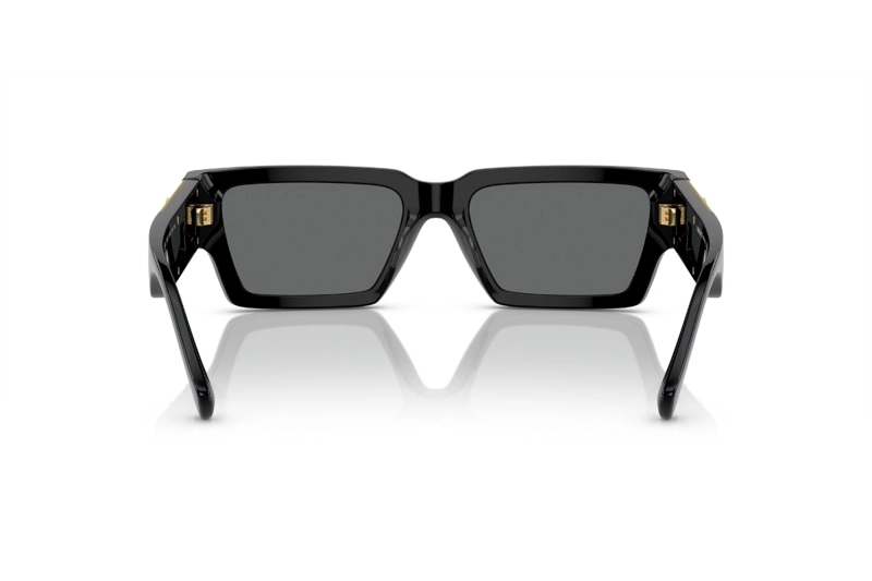 LENTES SOL VERSACE MEDUSA DECO NEGRO - 4